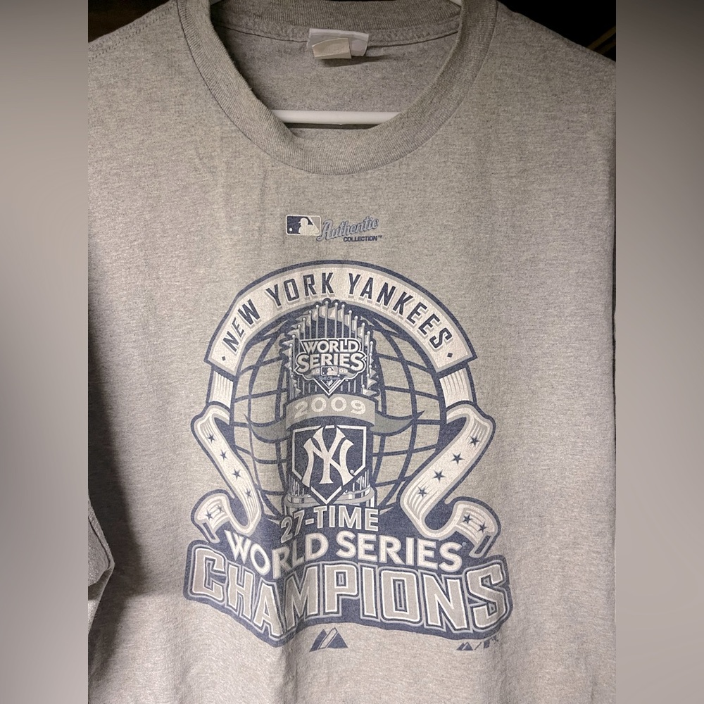 New York Yankees 2009 championship t shirt